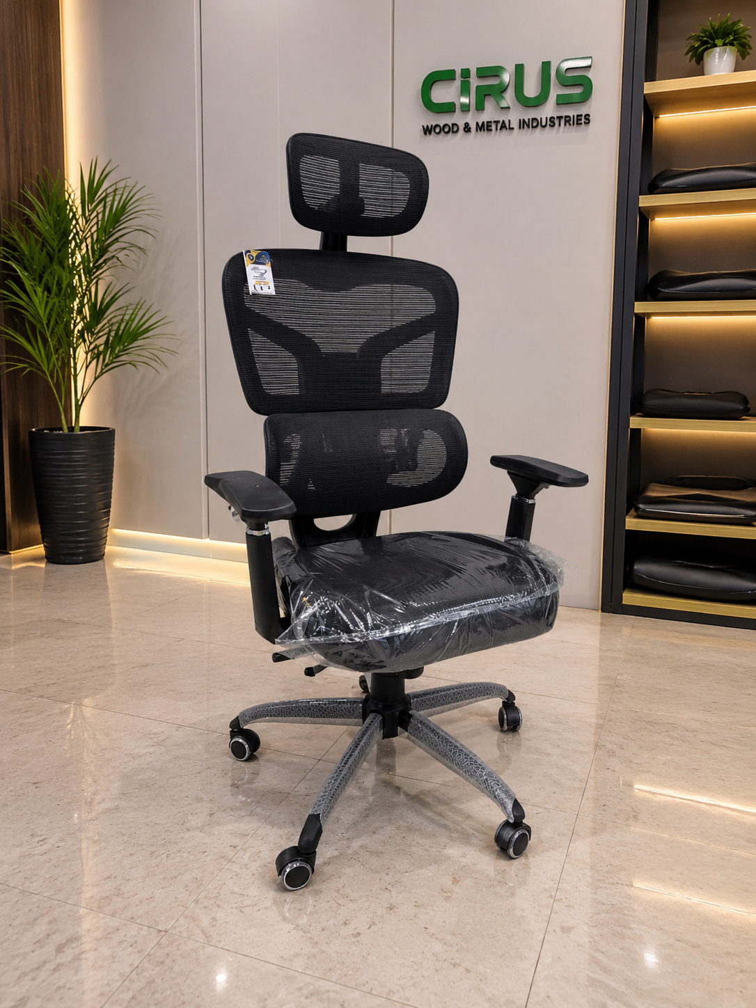 صندلی اداری ارگونومیک Cirus کد محصول: CS-63۸۷